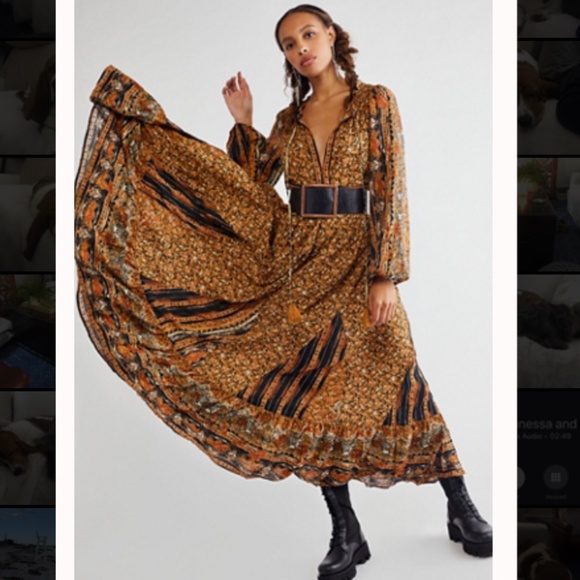 Free People Dresses & Skirts - Free People Happy Feelings Midi Dress